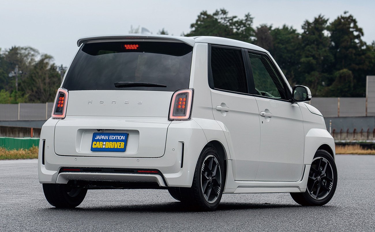 ホンダ・スーパーONEリアビュー
