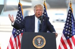 米中、貿易協議を近く開催へ　トランプ氏「中止」発言も