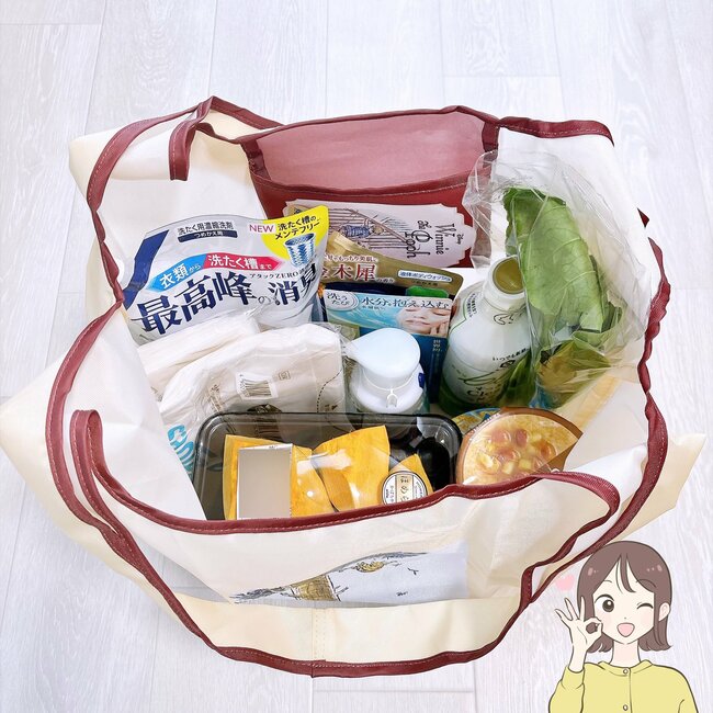 「一目惚れして購入」ハニーズの“プーさんエコバッグ”2Lペットボトルが6本も入った！「原作好きには嬉しいです」「絵柄がとてもかわいい」《購入レビュー》