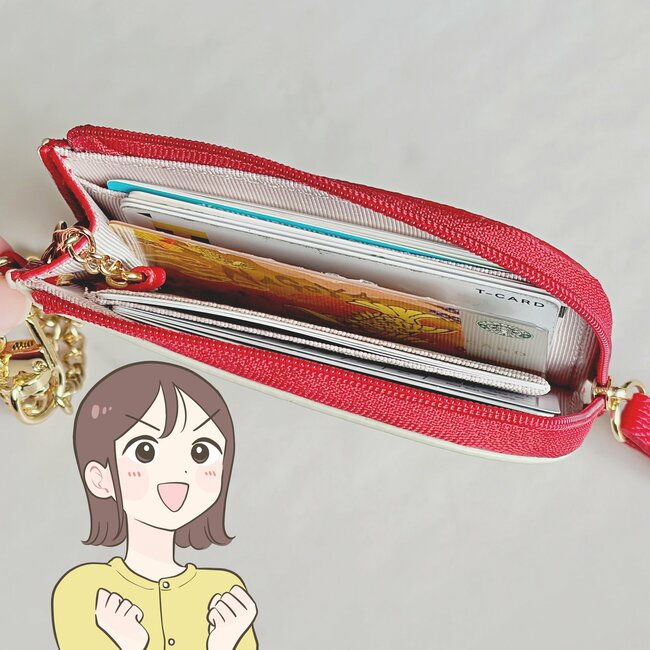 もう普通の財布に戻れないかも…アフタヌーンティーの「ぺたんこミニ財布」薄くて軽いのに、鍵もカードも入って天才！《購入レビュー》