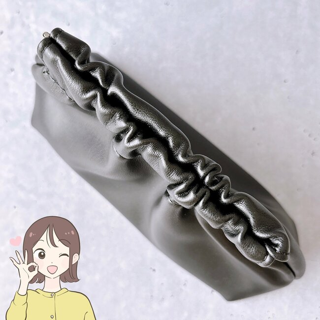 カードが30枚も入った！3COINSの「片手でパカッと開くポーチ」お財布代わりに使えて便利！《購入レビュー》
