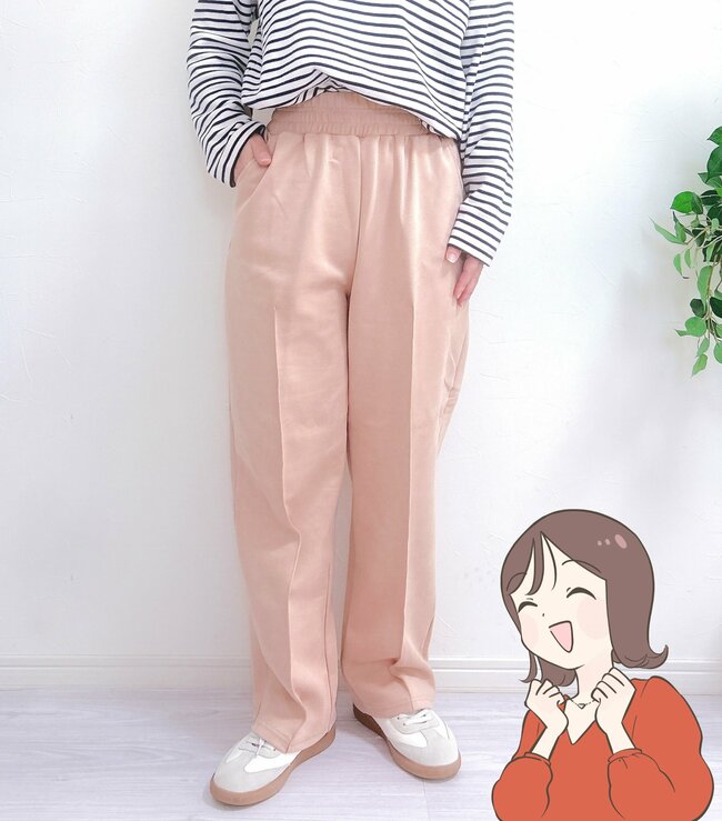 「高見えして大満足」「色が可愛いです」ワークマンの“1900円パンツ”楽ちんなのに、細見えして天才すぎる!