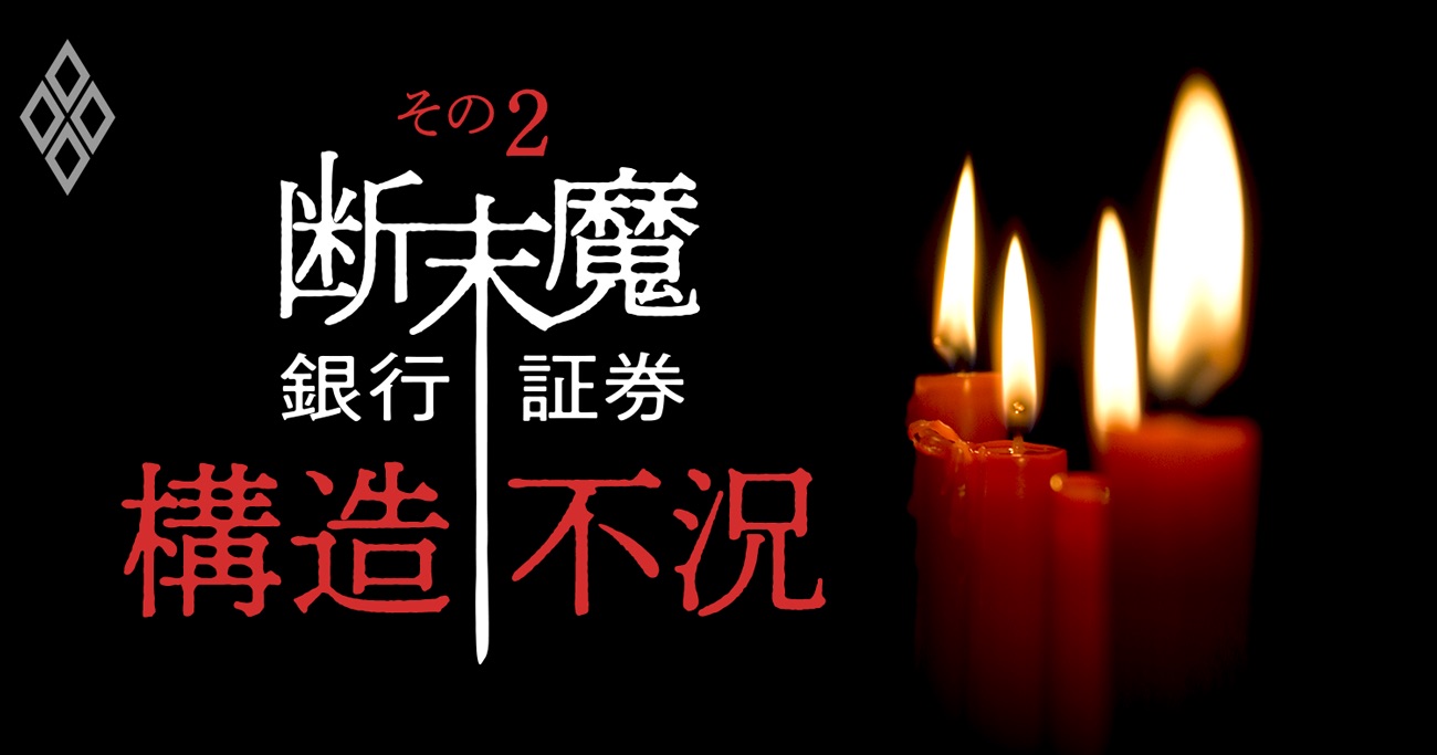 地銀の「余命」ランキング、17行が本業不振で風前のともしび