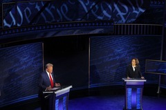 ハリス氏、経済政策で未来志向を強調　トランプ氏はインフレに焦点　米大統領選討論会