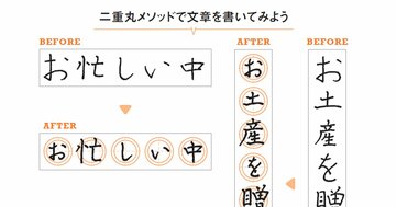バランスよく文字が書けない人が知らないとっておきのコツ