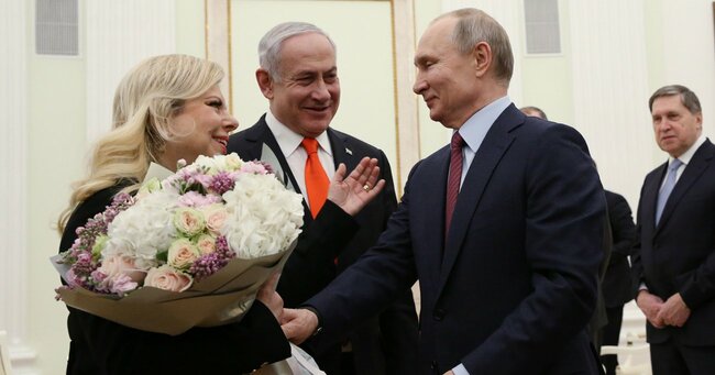 プーチン大統領とネタニヤフ首相