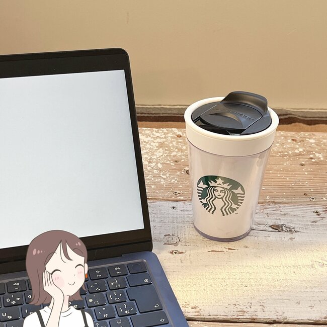 「プレゼントにぴったり」スタバの“お店のカップみたいなタンブラー”が可愛すぎる…！ドリンク券付きでお得感すごい！
