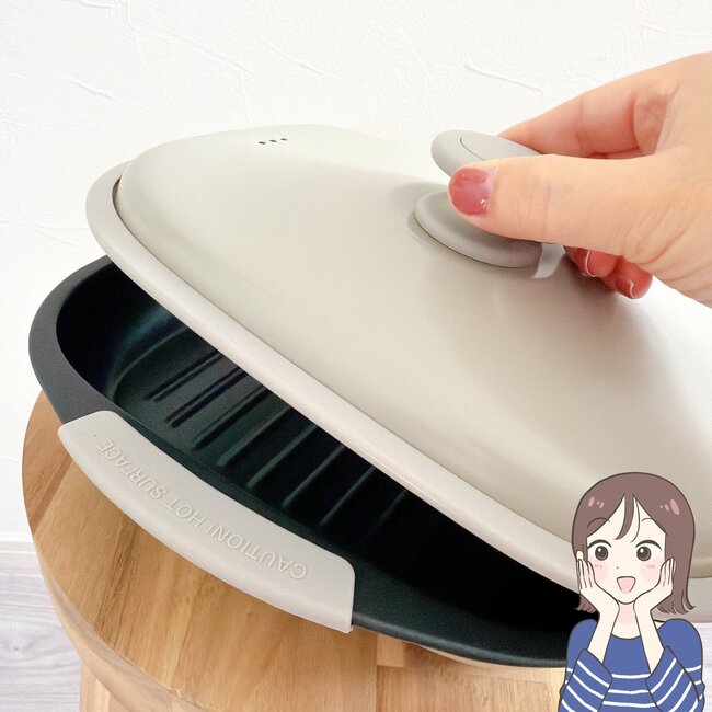 「買って大正解です」「最高に美味しい」カインズの“天才プレート”レンジで魚が焼けて万能すぎる…！「焼き魚の匂いが軽減！」