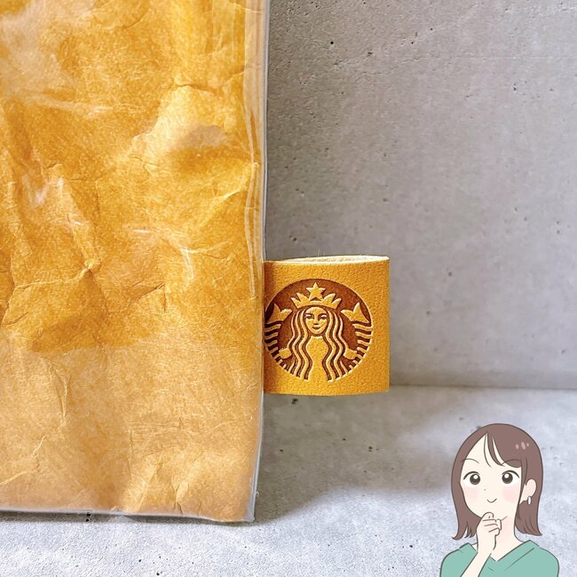 通院セットがまるっと入った！スターバックスの“紙袋みたいなポーチ”お薬が80錠も入るし、デザインが可愛すぎる！《購入レビュー》