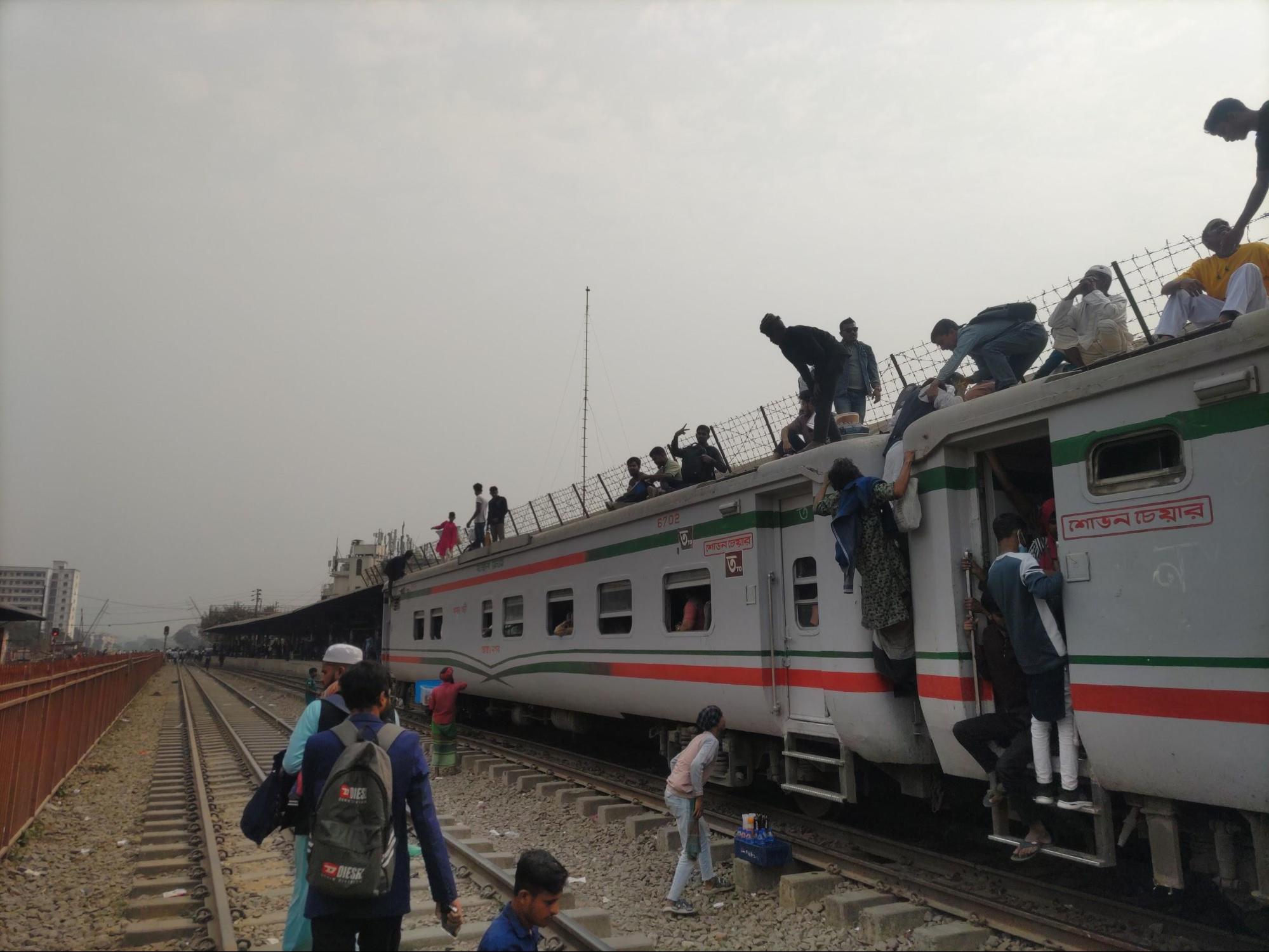 日本では見られない光景（提供=筆者）