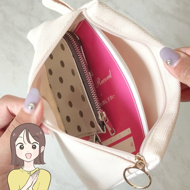 お薬手帳がジャストフィット！アフタヌーンティーの「ぺたんこポーチ」薬が136錠も入るから通院ポーチにもぴったり！《購入レビュー》