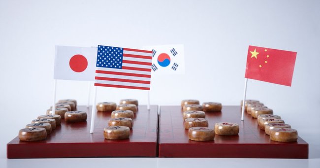 米中韓と日本の関係