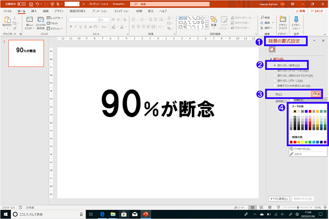 結果を出すビジネスマンがやっている 相手の心を動かす 白抜きスライド という手法 パワーポイント最速仕事術 ダイヤモンド オンライン