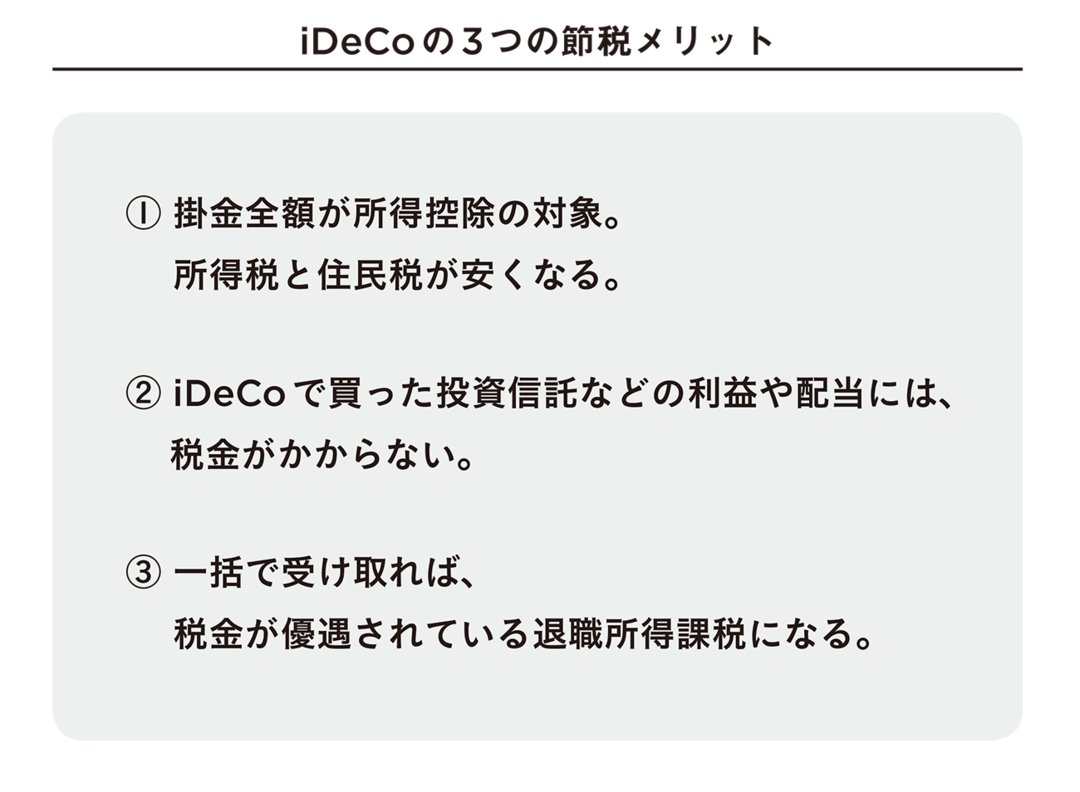 公的年金を増やすために<br />あくせくするより、<br />一刻も早く「iDeCo」を<br />始めたほうがいい理由
