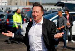 マスク氏、ツイッター利用「しばらく休止」