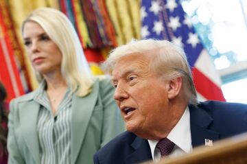 トランプ氏の「政敵訴追」圧力、神経とがらす米司法省
