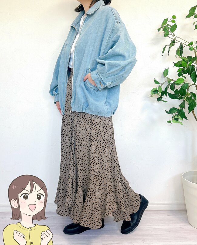 羽織るだけでカワイイ！【しまむら】の「ぽわん袖アウター」ふんわり丸みのあるシルエットが素敵すぎる！