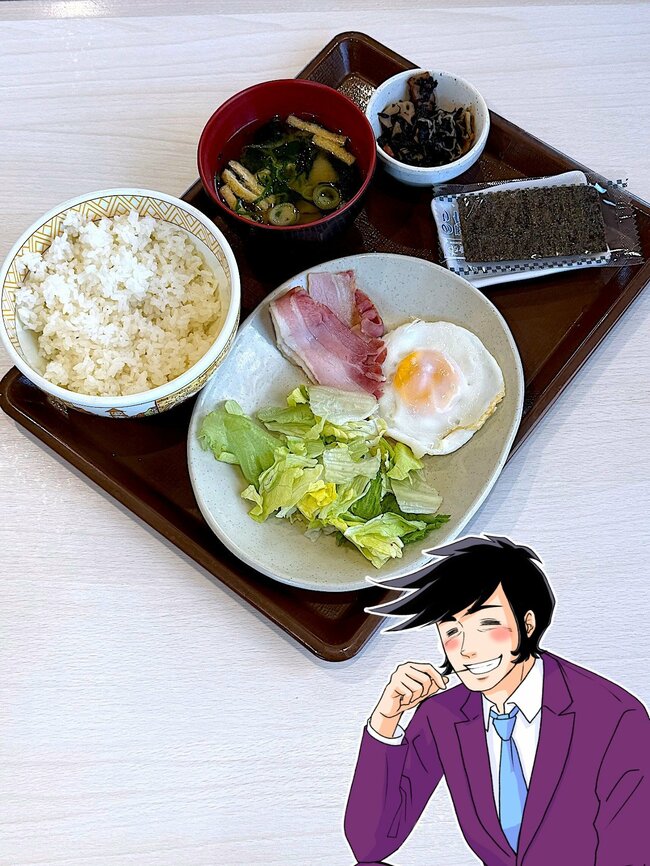 「企業努力が凄まじすぎる」すき家の“450円モーニング”おかずたっぷりで満足感すごい！「ボリュームもあり値段も安い」「理想的な朝食」