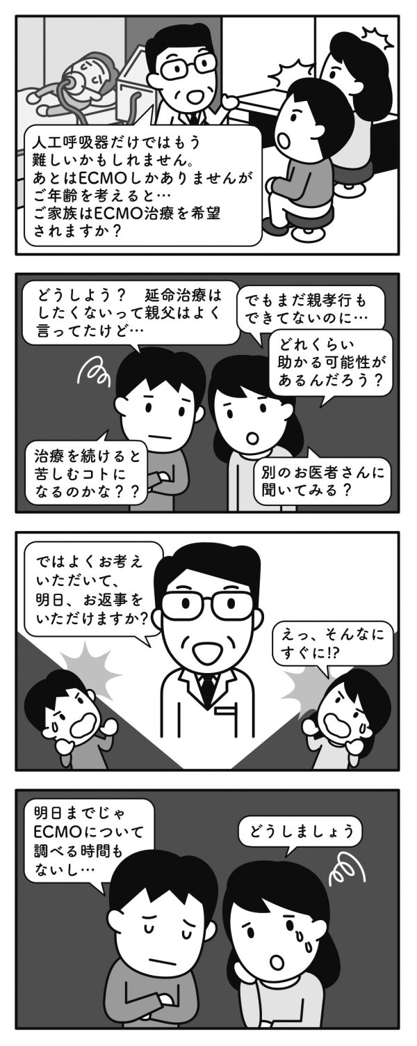 重病の家族の治療方針を、なぜ家族が決めるの？