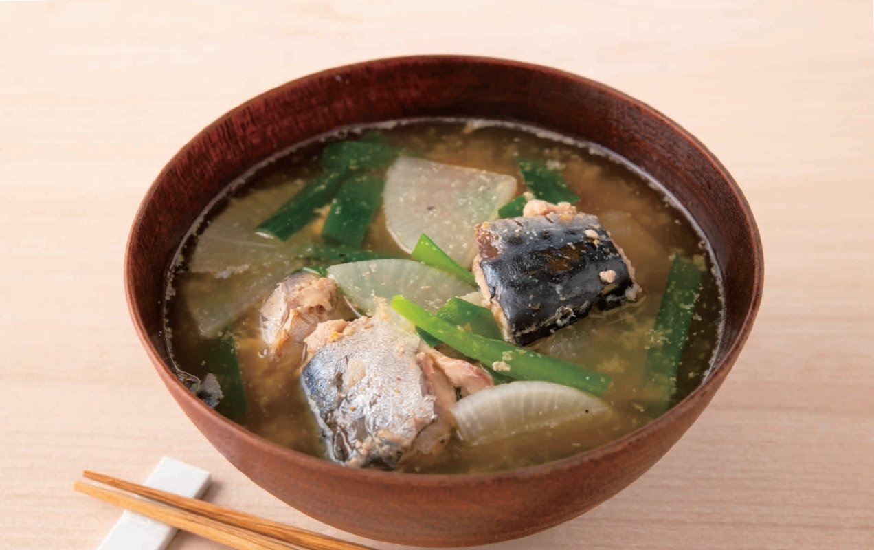 【だし不要】これ1杯で、満腹も栄養も。さば缶でつくるダイエットごまみそ汁