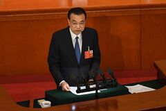 中国、20年成長率の数値目標見送り＝首相