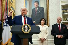 トランプ氏、新たな対ロ制裁巡り強硬姿勢示さず