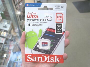 A1対応の定番microSD「SanDisk Ultra」に速度アップ版