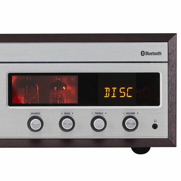 真空管アンプ搭載でBluetoothにも対応の対応CDステレオシステム