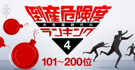 倒産危険度ランキング2020【ワースト101～200】海運のツートップが顔を出す