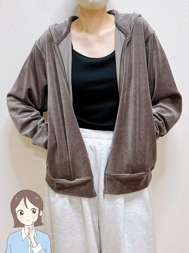 サッと羽織るだけで気持ちいい！無印良品の「ふんわりパーカー」家でも外でも手放せない！《購入レビュー》