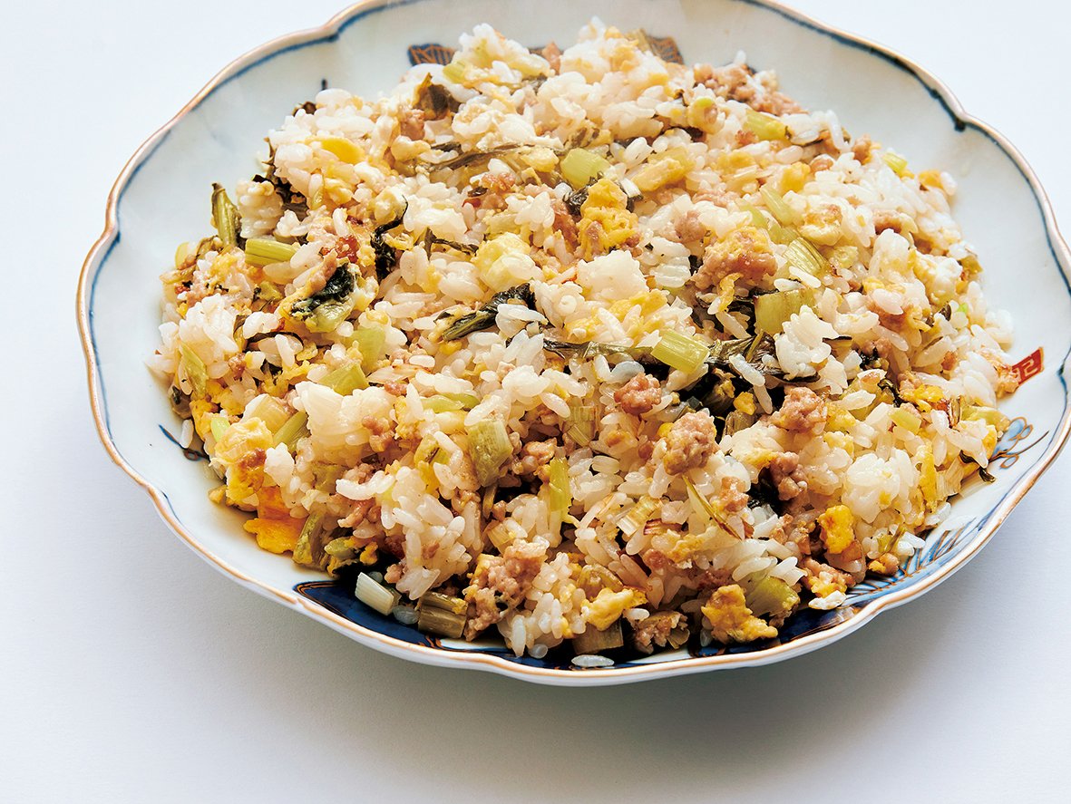 漬物炒飯をただの“和風炒飯”にしない!本格家中華に昇華させる3つのコツ