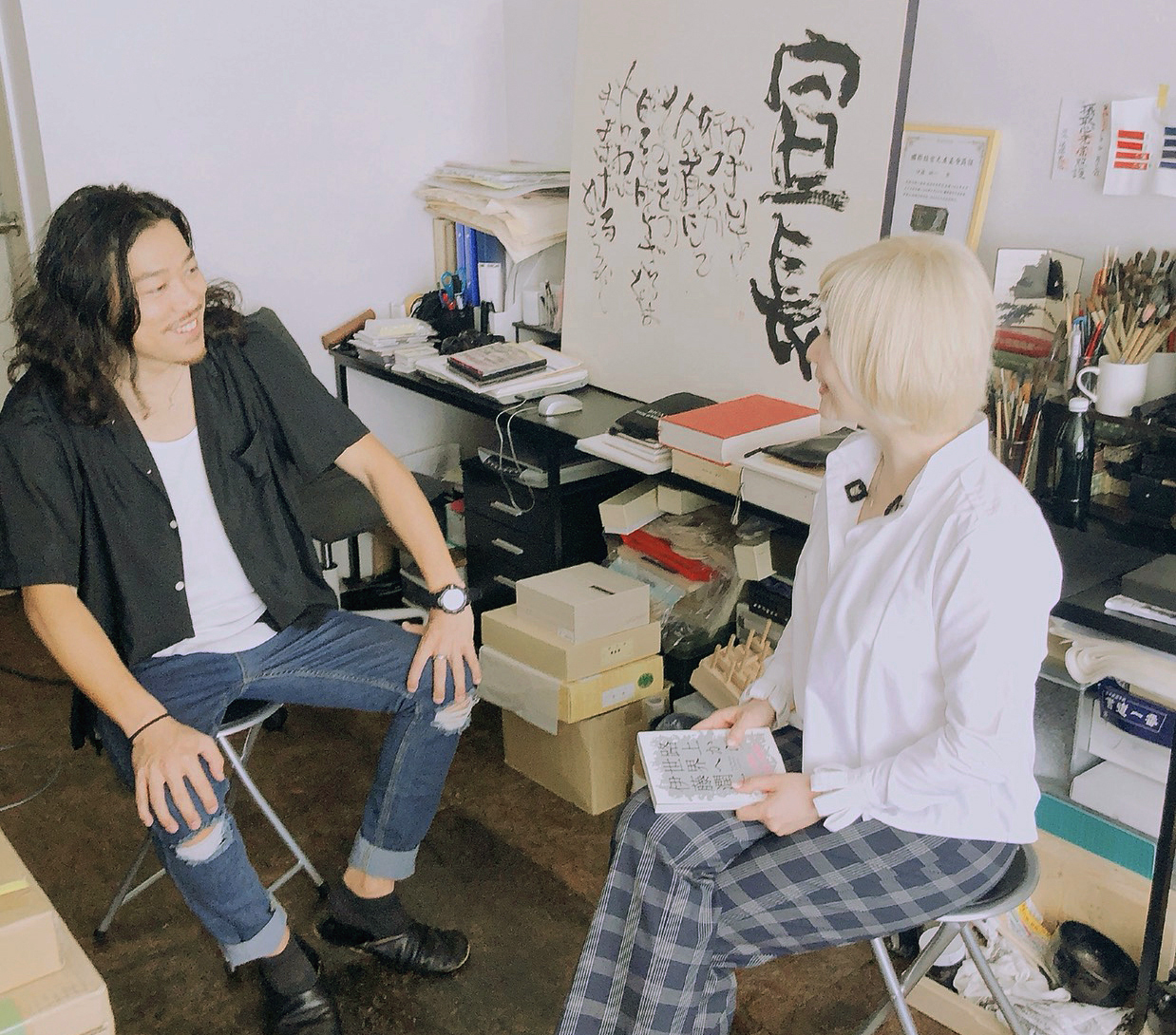 伊藤潤一さん対談【3】被災地でも、筆1本でコミュケーションが取れた