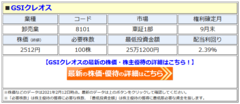 GSIクレオス、「QUOカード」の株主優待を実質拡充!1株⇒2株の株式分割後もQUOカードの配布区分や額面を据え置き、必要投資額は半減、優待利回りは2倍に!