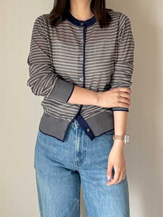 【しまむら】サッと羽織るだけでカワイイ！1639円の「楽ちんカーディガン」スカートからパンツまで幅広いコーデに使えます！