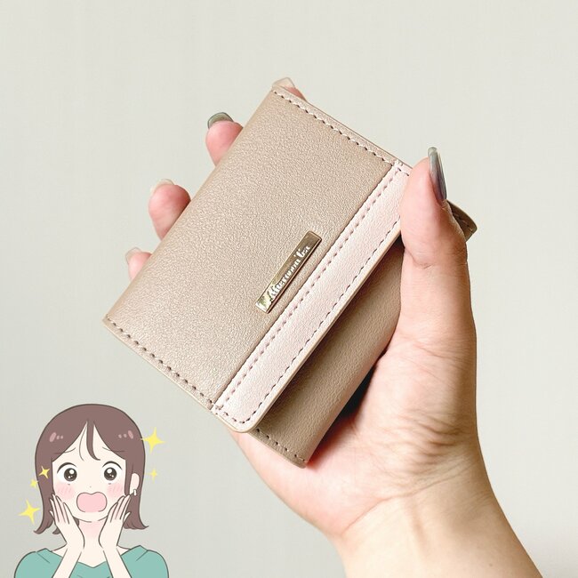 カードや診察券が21枚入った!アフタヌーンティーの「おしゃれミニ財布」小銭が取り出しやすくて感動!《購入レビュー》