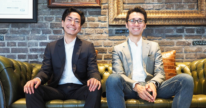 インキュベイトファンド 代表パートナーの和田圭祐氏（左）と村田祐介氏（右） Photo by Yuhei Iwamoto