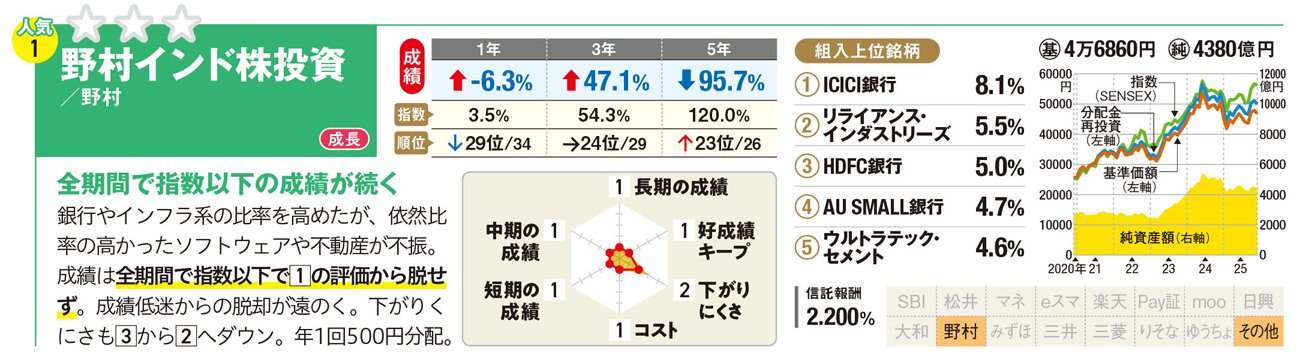 野村インド株投資