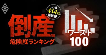 2025年「倒産ドミノ」勃発!?倒産危険度ランキング【上場434社・最新版】＃18