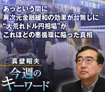 あっという間に異次元金融緩和の効果が台無しに “大荒れドル円相場”がこれほどの悪循環に陥った真相