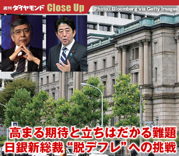 高まる期待と立ちはだかる難題日銀新総裁“脱デフレ”への挑戦