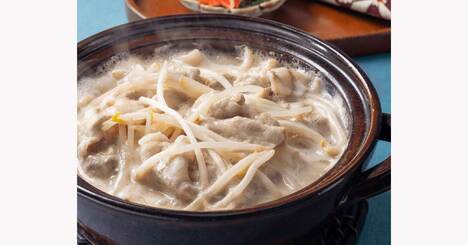 オイスターソースで作る絶品「小鍋レシピ」豚肉ともやしのちゃんぽん鍋