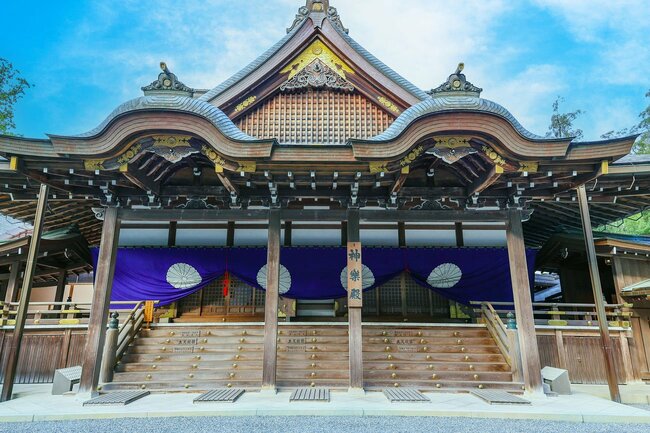 伊勢神宮　内宮神楽殿