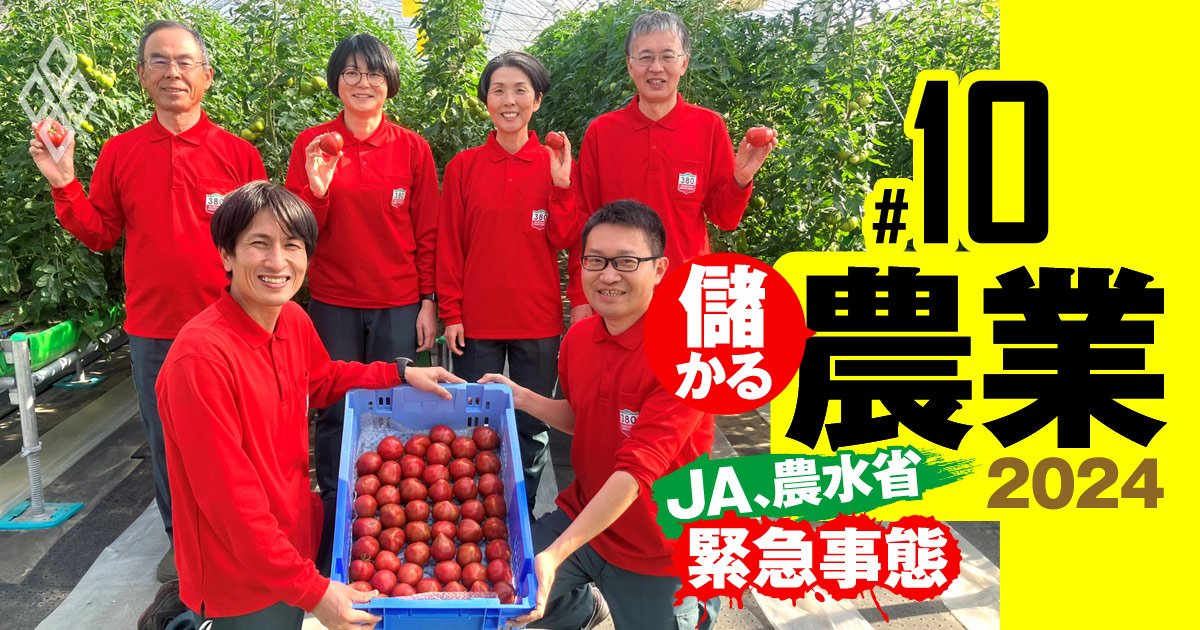 【中小キラリ農家ランキング・ベスト20】収益性16位は日本郵政のトマト農場、9位は大和証券子会社のパプリカ