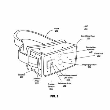 OculusがVRデバイスに関する特許公開