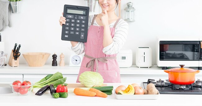 料理と電卓