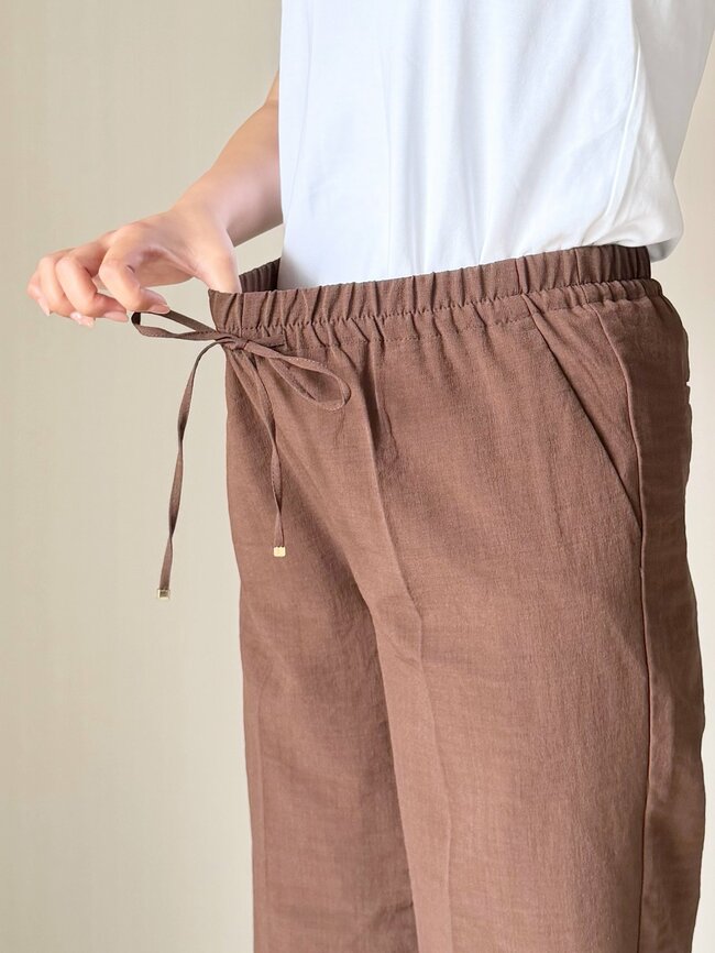 【しまむら】体型カバーの天才！1639円の「ひんやりワイドパンツ」手持ちのトップスに合わせやすい《購入レビュー》