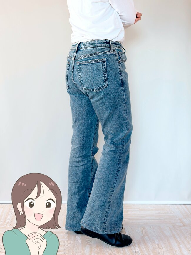 「誰でもスタイルよく見える」GUの“2990円パンツ”シルエットが天才です！「脚長効果がすごい」「痩せた？と言われる」