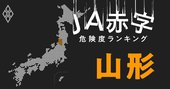 【山形】JA赤字危険度ランキング、2農協が赤字転落の見通し