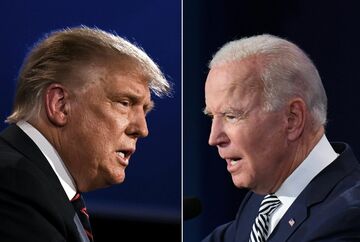 激戦州落とせないトランプ氏、民主は両院で過半数も
