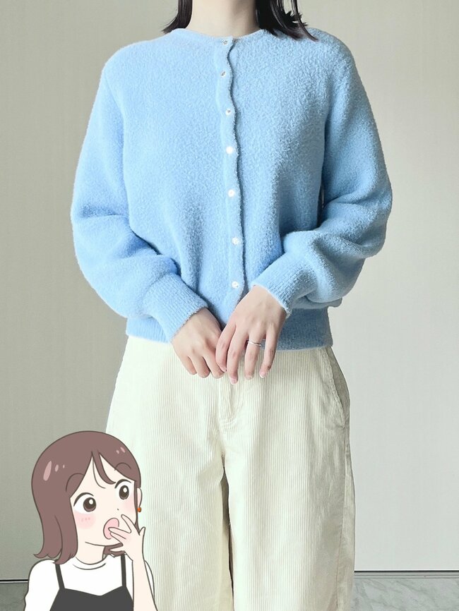 しまむらの“2189円カーディガン”とろけるような肌ざわりで気持ちいい!コーデをパッと華やかにしてくれます!